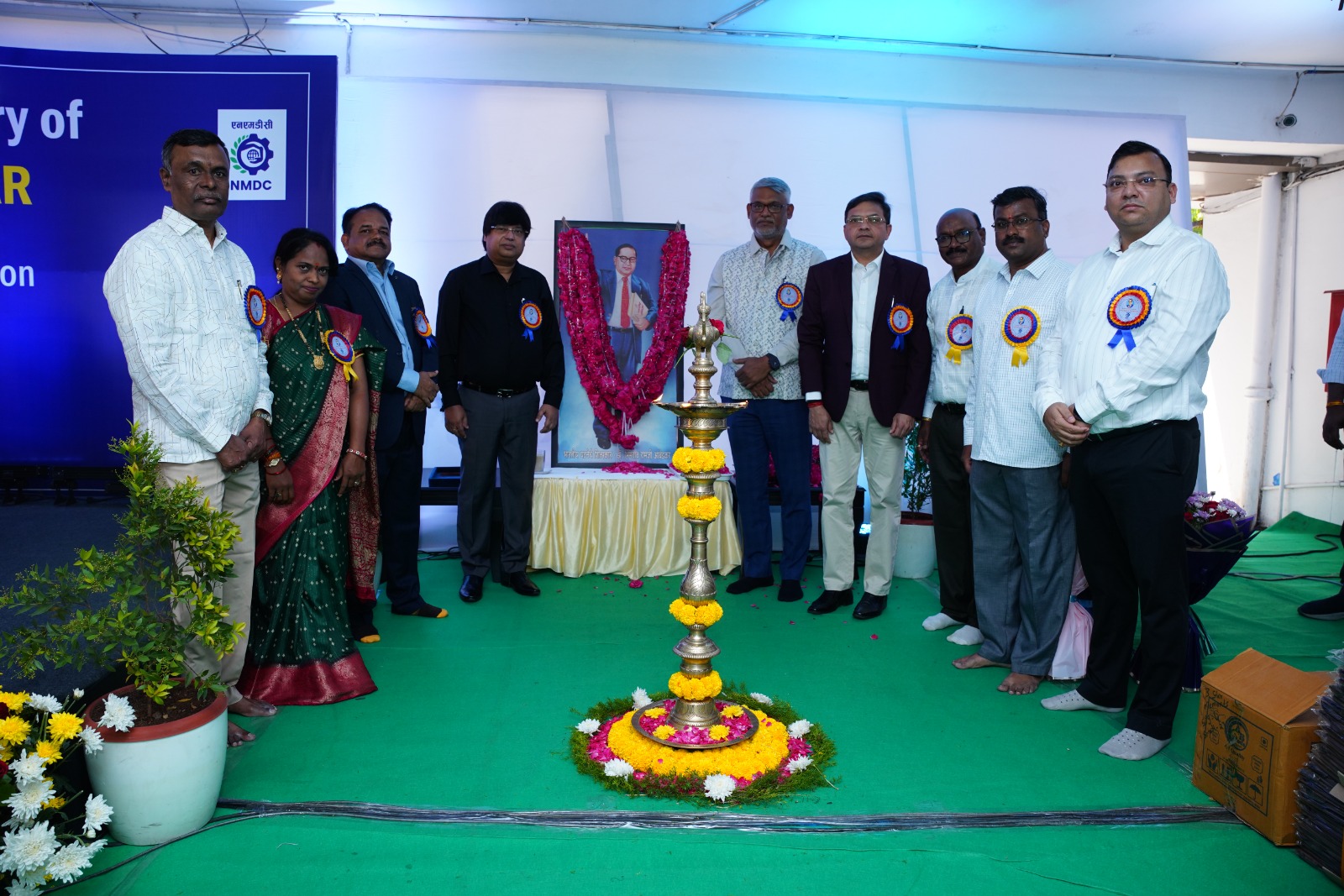 NMDC Commemorates 135th Birth Anniversary of Dr. B.R. Ambedkar